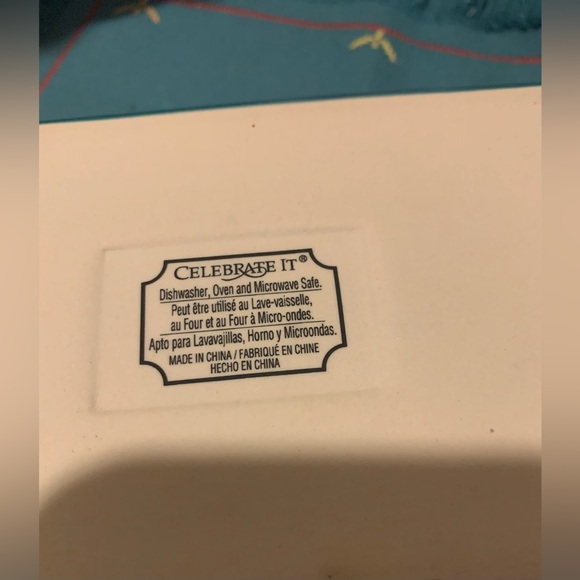 ✨⚡️💥 CELEBRATE IT Baking Ruffle Edge Scalloped Dish, Turquoise Oven Loaf Pan - Picture 6 of 7